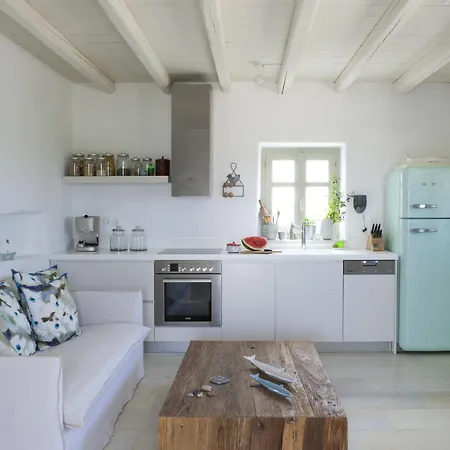 Villa Sea Paros With Panoramic Views Over Naoussa Bay Protorgia