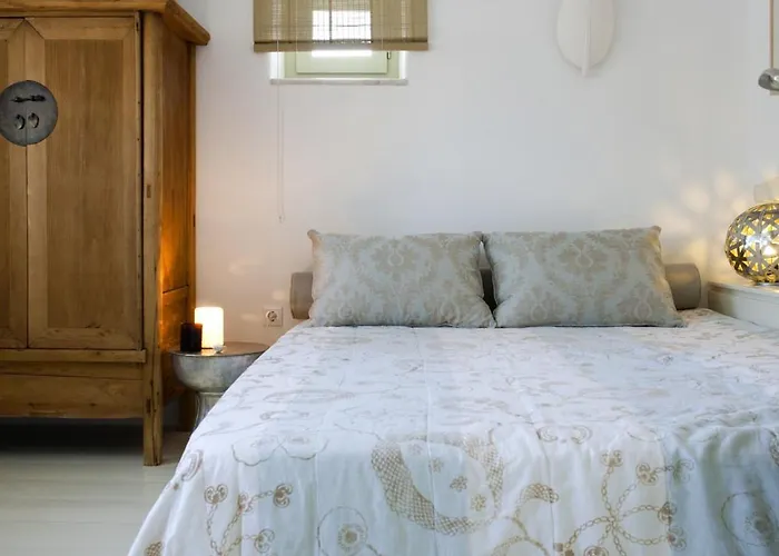 فيلة Sea Paros With Panoramic Views Over Naoussa Bay