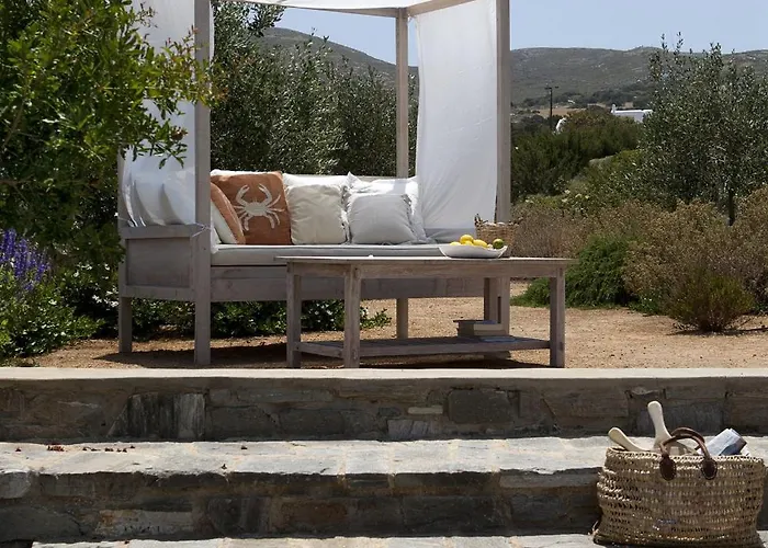 Sea Paros With Panoramic Views Over Naoussa Bay فيلة