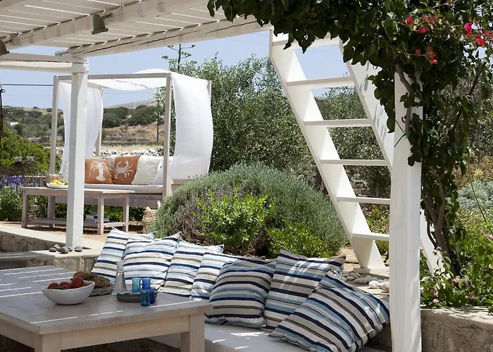 Sea Paros With Panoramic Views Over Naoussa Bay Villa Protorgia