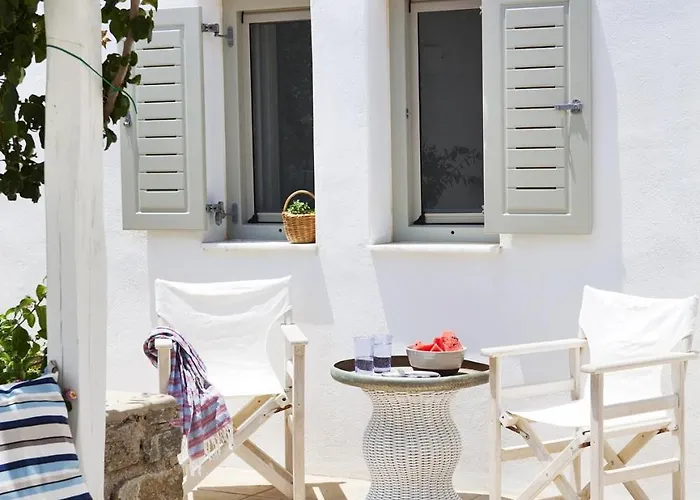 فيلة Sea Paros With Panoramic Views Over Naoussa Bay Protorgia
